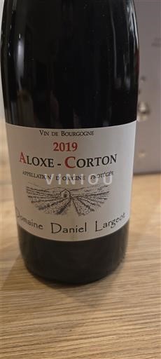 Bourgogne Aloxe-Corton Domaine Daniel Largeot 2019