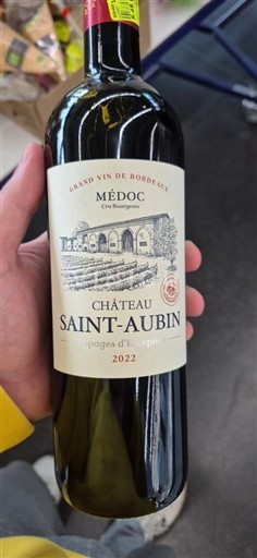 Bordeaux Médoc Château Saint-Aubin 2022