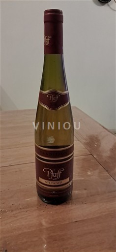 Alsace Sylvaner Pfaff 2018