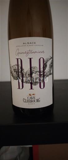 Alsácia Cave de Cleebourg Gewurztraminer BIO 2022
