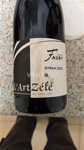 Thung lũng Rhône Không được chỉ định Lionel Faury L'Art Zélé 2023