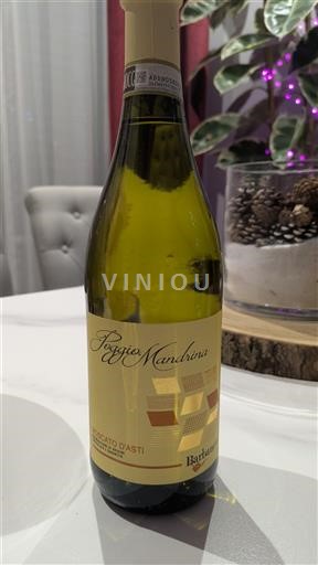 Piemonte Moscato d’Asti Barbaglia Faggio Mandolina Không niên vụ
