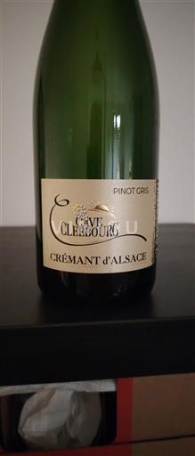 Alsace Crémant d'Alsace Cave de Cleebourg Clerotstein Pinot Gris Không niên vụ