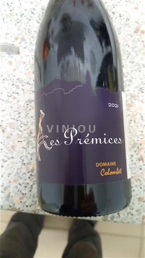 Alps and Rhone Valley Rhône Hills Domaine Colombet Les Prémices 2021