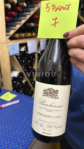 Piedmont Wines Barbaresco Cigliuti Serraboella 2019