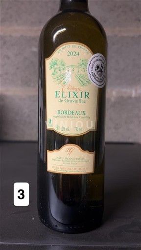 Bordeaux Château Elixir de Gravaillac 2024