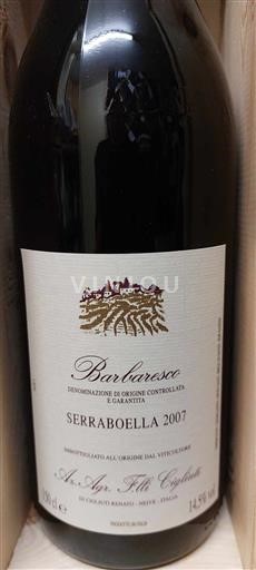 Piedmont Wines Barbaresco Brico di Neive Serraboella 2007