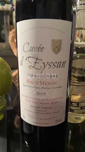 Bordeaux Haut-Médoc Château Etseau d'Eyssan 2019
