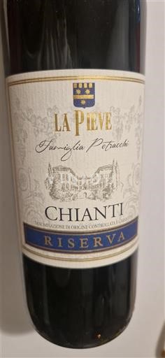 Toscana Chianti La Pieve Famiglia Petracchi Riserva 2021