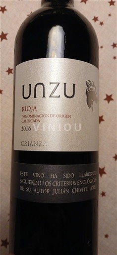 La Rioja Rioja Unzu Crianza 2016