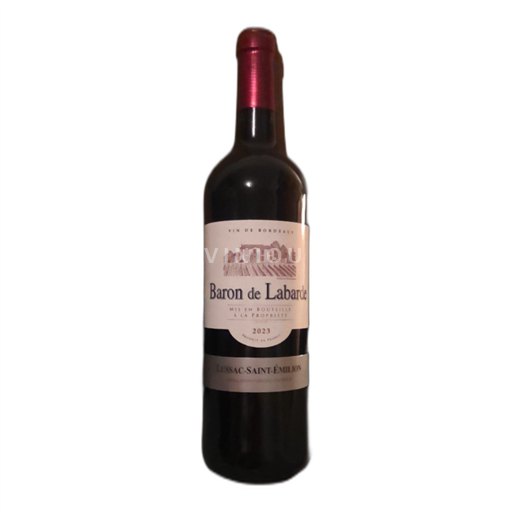 Bordéus Lussac-Saint-Émilion Baron de LABARDE 2023