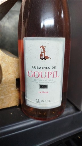 Sudoeste Côtes de Gascogne Monluc Aubaines de Goupil Le Rosé 2013