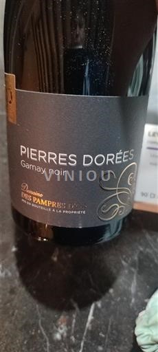 Beaujolais Domaine S Pampres d'Or Pierres Dorées 2023