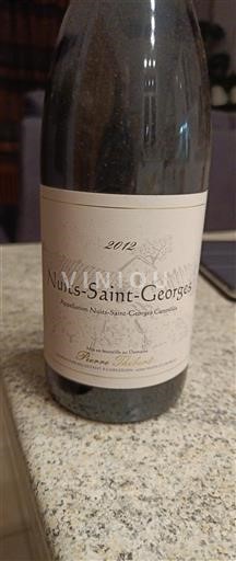 Bourgogne Nuits-saint-georges Pierre Thibert 2012