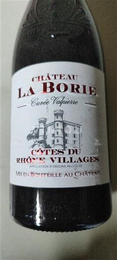 Rhône Valley Côtes du Rhône Villages Château La Borie Vafrières 2024