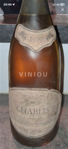 Bourgogne Chablis Quinson Fils 1979