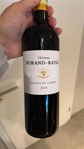 Bordeaux Graves-de-vayres Château Rand-Bayle 2019