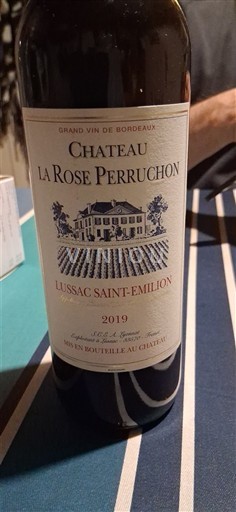 Bordeaux Lussac-saint-émilion Château la Rose Perruchon 2019