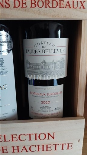 Bordeaux Bordeaux Supérieur Château Les Faures Bellevue 2020