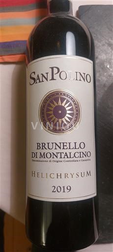 Toscana Brunello di Montalcino San Polino Helichrysum 2019