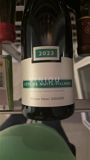 Bourgogne Côte de nuits villages Maison Henri Gouges 2023