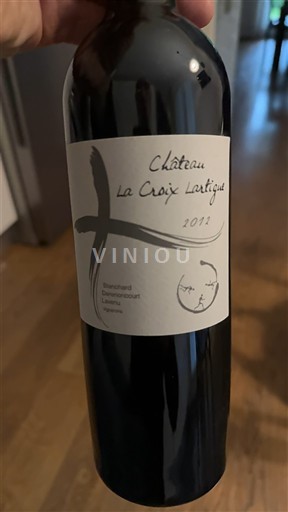 Bordoja Castillon-côtes-de-bordeaux Château La Croix Lartigue 2012