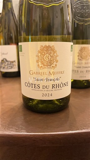 Thung lũng Rhône Côtes-du-rhône Gabriel Meffre Saint-François 2024