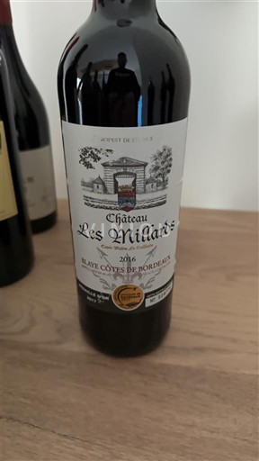 Burdeos Blaye-Côtes de Burdeos Château les Millards 2016