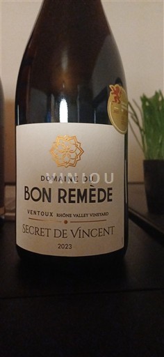 Valle del Rodano Ventoux Domaine Bon Remède Secret de Vincent 2023