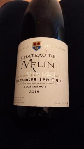 Borgoña No especificado Premier Cru Château Melin Clos des Rois 2018
