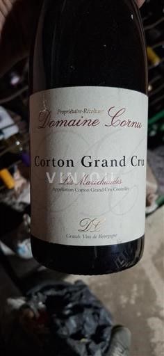 Bourgogne Corton Grand Cru Domaine Cornu Les Maréchaudes 2017