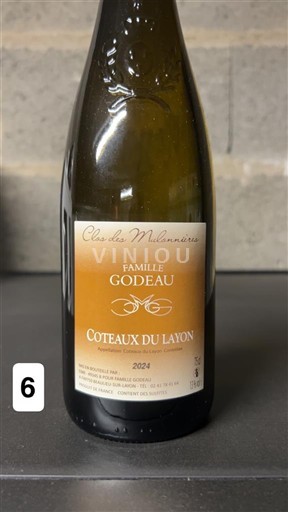 Loire Valley Coteaux du Layon Famille Godeau Clos des Malcarnières 2024