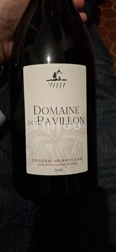 Vallée du Rhône Crozes-hermitage Domaine Pavillon 2019