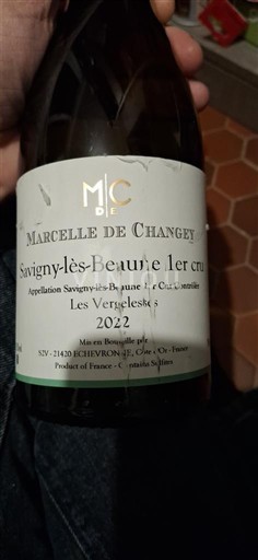 Bourgogne Không được chỉ định Premier Cru Marcelle de Changey Les Vergelesses 2022