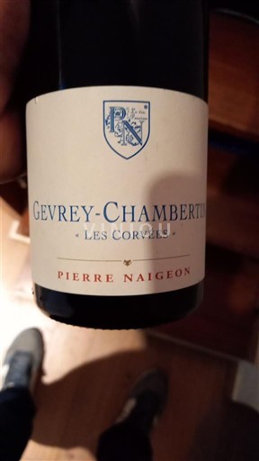 Bourgogne Gevrey-chambertin Pierre Naigeon Les Corvées 2017
