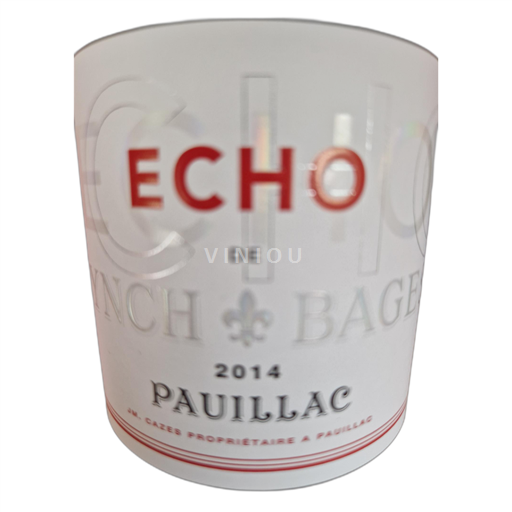 Bordeaux Pauillac Château Lynch-Bages Echo 2014