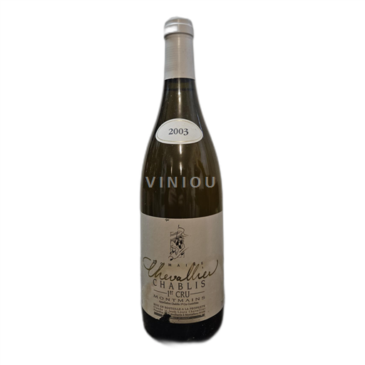Burgundi Chablis Premier Cru Domaine Chevallier Montmains 2003