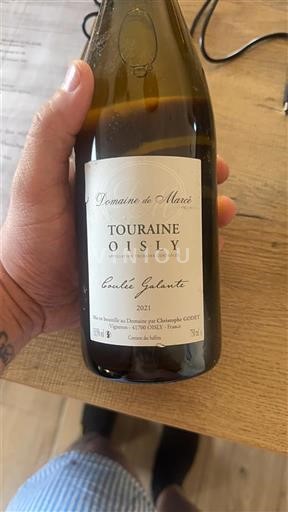 Valle della Loira Touraine-Oisly Domaine Marcé Coulée Galante 2021