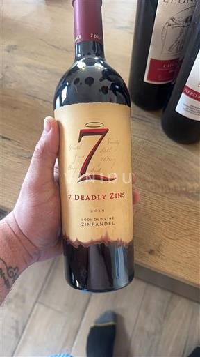Vùng trồng nho được cấp phép California Lodi 7 Deadly 7 Deadly Zins 2019