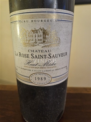 Bordeaux Haut-Médoc Château La Rose Saint-Sauveur 1989