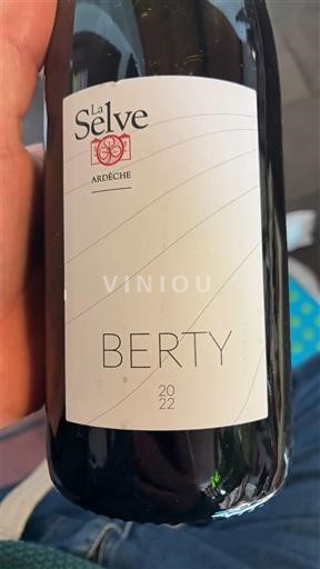 Alpes và các vùng Rhodanien Ardèche La Selve Berty 2022