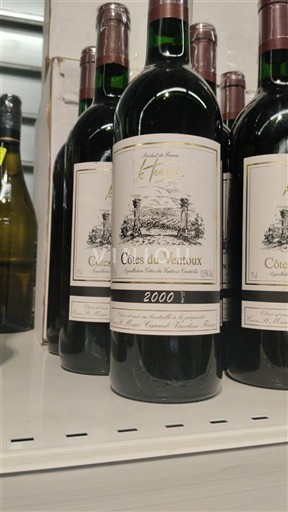 Thung lũng Rhône Không được chỉ định Le Traversier 2000