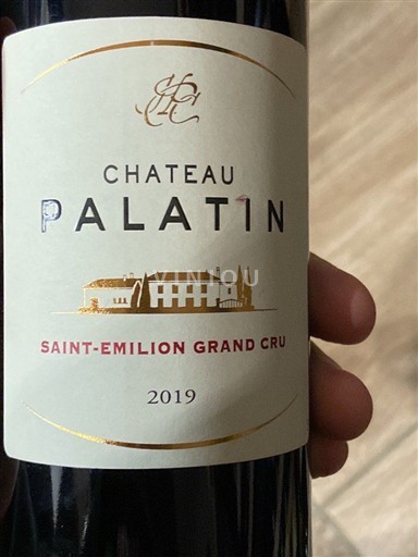 Bordeaux Saint-Émilion Grand Cru Grand Cru Château Palatin 2019
