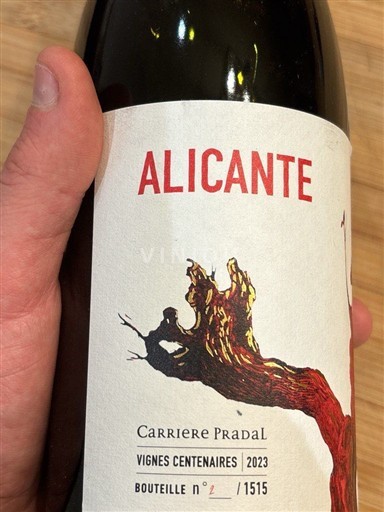 Linguadoca e Rossiglione Paese d'Oc Carrière Pradal Vignes Centenaires 2023