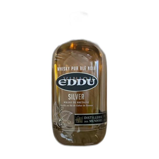 Whisky Rượu Whisky Single Grain Whisky pur blé noir Silver Eddu  Pháp Bretagne