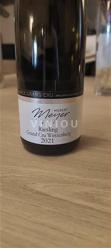 Alsace Riesling Grand Cru Hubert Meyer Riesling Grand Cru Winzenberg 2021
