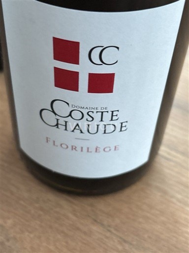 Thung lũng Rhône Không được chỉ định Domaine Coste Chaude Florilège Không niên vụ