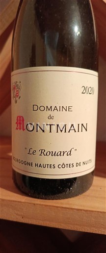 Bourgogne Hautes Côtes de Nuits Domaine Montmain Le Rouard 2020