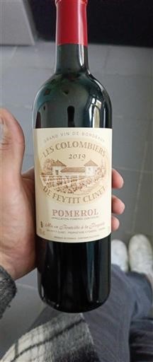 Bordéus Pomerol De Feytit Clinet Les Colombiers 2019