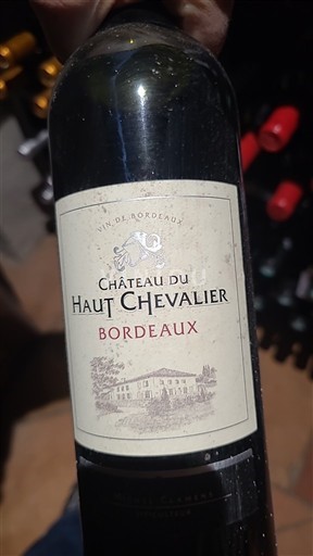 Vinuri Rouge sec Château Haut Chevaliers 2020 Franța Bordeaux AOC